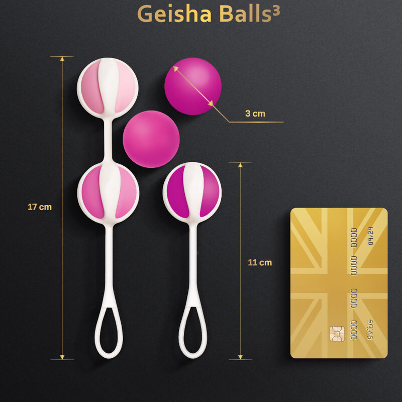 G VIBE SET 5 GEISHA BALLS3 PINK