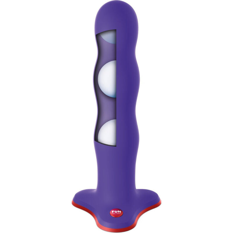 FUN FACTORY BOUNCER DILDO FLASHY PURPLE