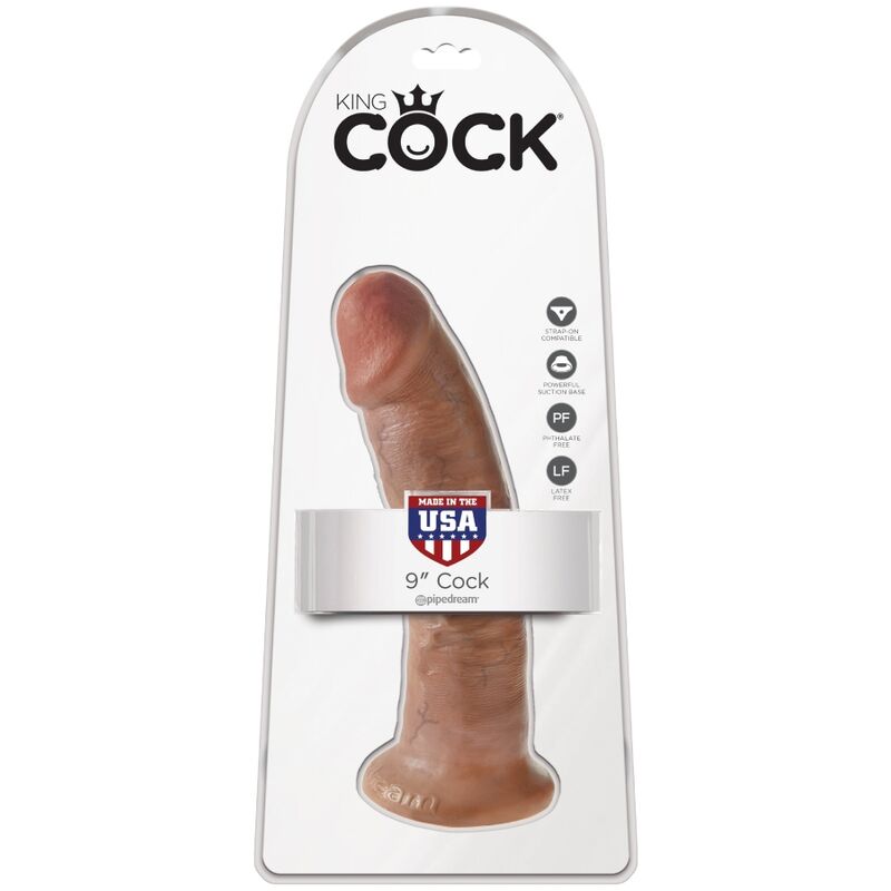 KING COCK REALISTIC PENIS 217 CM CARAMEL