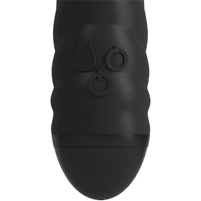 ADRIEN LASTIC TWISTER VIBRATOR AND ROTATOR MASSAGER RABBIT BLACK