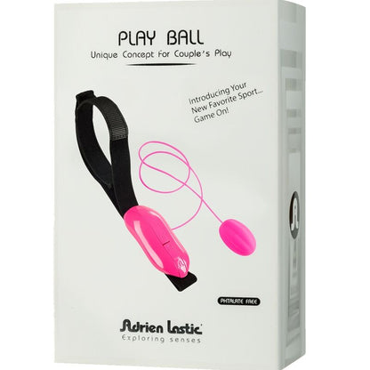 ADRIEN LASTIC PLAY BALL MINI VIBRATING EGG FOR COUPLES PINK