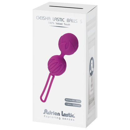 ADRIEN LASTIC GEISHA LASTIC SILICONE BALLS SIZE S VIOLET