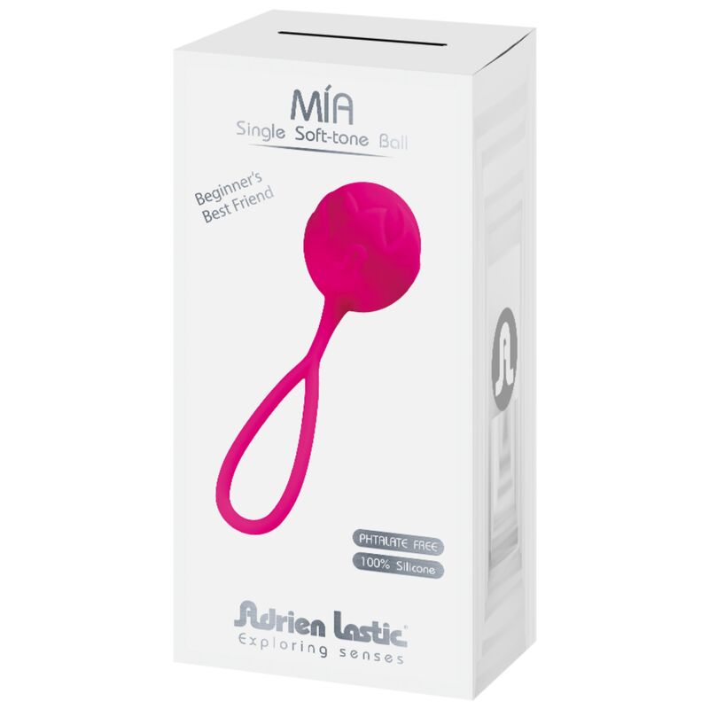 ADRIEN LASTIC MIA BALLS FOR BEGINNERS SILICONE PINK