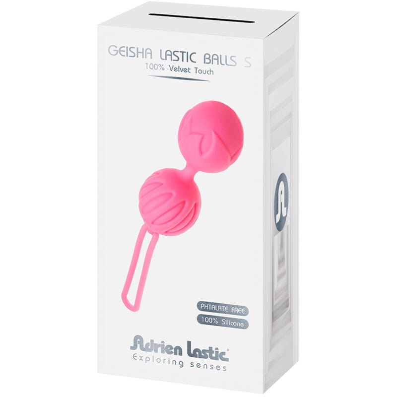 ADRIEN LASTIC GEISHA LASTIC SILICONE BALLS SIZE S PINK