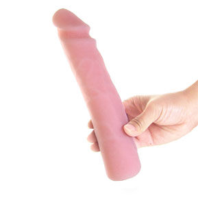 BAILE REALISTIC SKIN TOUCH SILICONE DILDO 23 CM