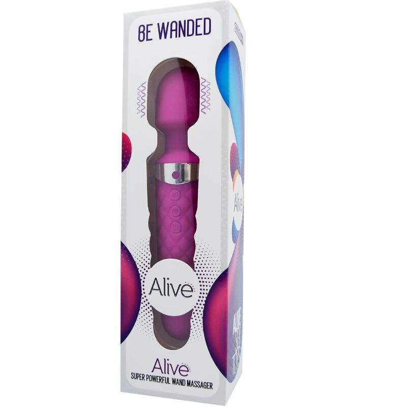 ALIVE BE WANDED VIBRATOR MASSAGER PURPLE