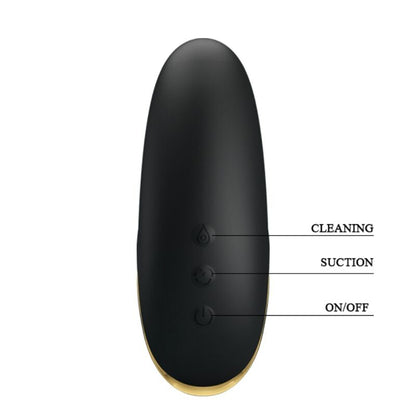 PRETTY LOVE BLACK RECHARGEABLE LUXURY SUCTION MASSAGER