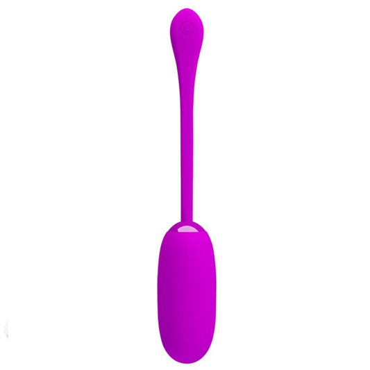 PRETTY LOVE JULIUS WATERPROOF RECHARGEABLE VIBRATING EGG PURPLE