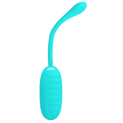 PRETTY LOVE KIRK RECHARGEABLE VIBRATING EGG LIGHT GREEN