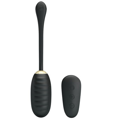 PRETTY LOVE DOREEN LUXURY RECHARGEABLE VIBRATING EGG BLACK REMOTE CONTROL