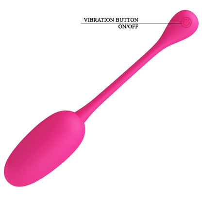 PRETTY LOVE KNUCKER PINK RECHARGEABLE VIBRATING EGG