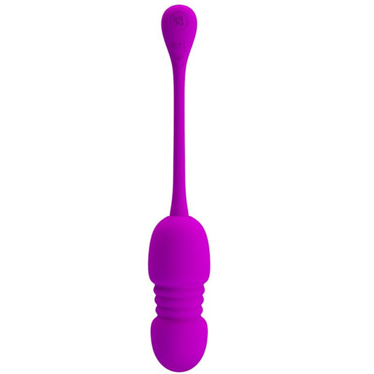 PRETTY LOVE CALLIE PURPLE RECHARGEABLE VIBRATING EGG