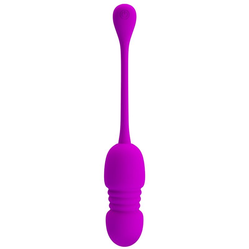 PRETTY LOVE CALLIE PURPLE RECHARGEABLE VIBRATING EGG