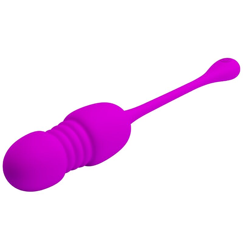 PRETTY LOVE CALLIE PURPLE RECHARGEABLE VIBRATING EGG