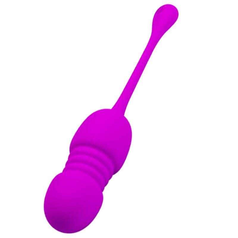 PRETTY LOVE CALLIE PURPLE RECHARGEABLE VIBRATING EGG