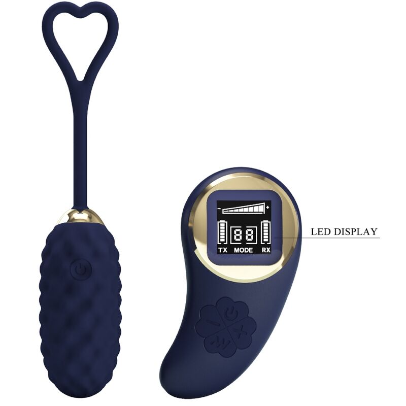 PRETTY LOVE VIVIAN BLUE REMOTE CONTROL VIBRATING EGG