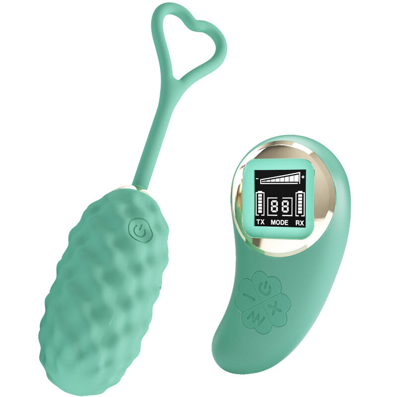 PRETTY LOVE VIVIAN GREEN REMOTE CONTROL VIBRATING EGG