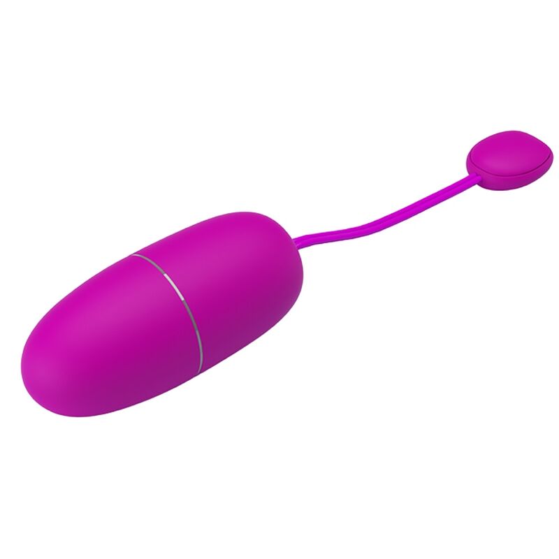 PRETTY LOVE NYMPH VIBRATING EGG APP CONTROLLED PURPLE