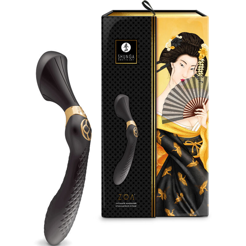 SHUNGA ZOA INTIMATE MASSAGER BLACK