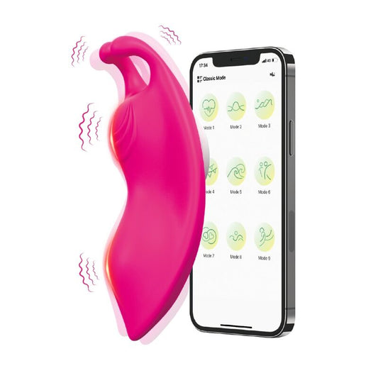 ARMONY HONEYBEE WEARABLE PANTIES VIBRATOR G SPOT FUCHSIA FREE APP