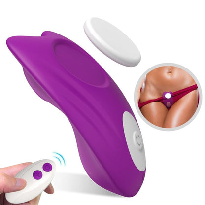 ARMONY BUTTERFLY WEARABLE PANTIES VIBRATOR REMOTE CONTROL PURPLE