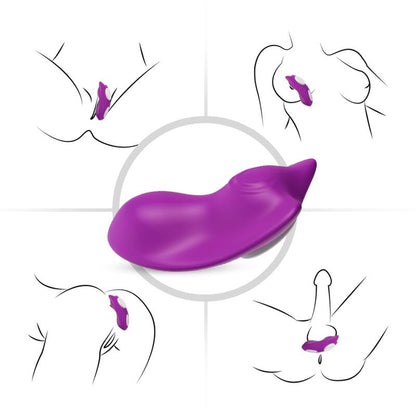 ARMONY BUTTERFLY WEARABLE PANTIES VIBRATOR REMOTE CONTROL PURPLE