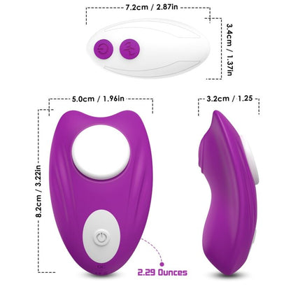 ARMONY BUTTERFLY WEARABLE PANTIES VIBRATOR REMOTE CONTROL PURPLE