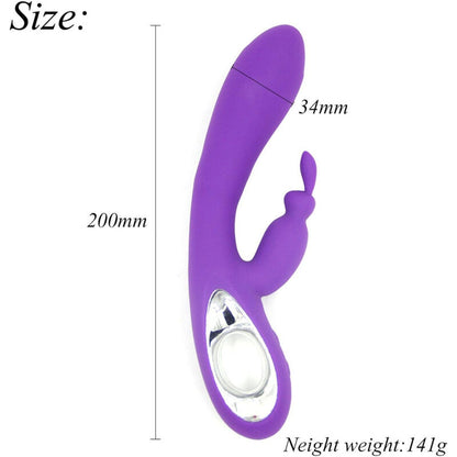 ARMONY BELLA VIOLET RABBIT PULL RING VIBRATOR