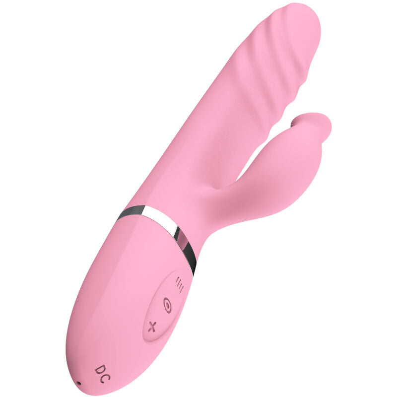 ARMONY VIBRATOR THRUSTING WITH PINK HEAT EFFECT TONGUE