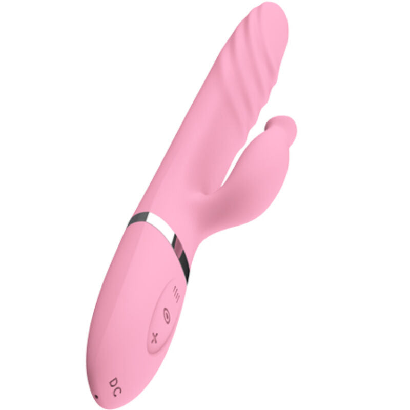 ARMONY VIBRATOR THRUSTING WITH PINK HEAT EFFECT TONGUE