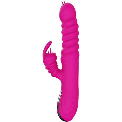 ARMONY RABBIT DOUBLE TONGUE MULTIFUNCTION VIBRATOR FUCHSIA HEAT EFFECT