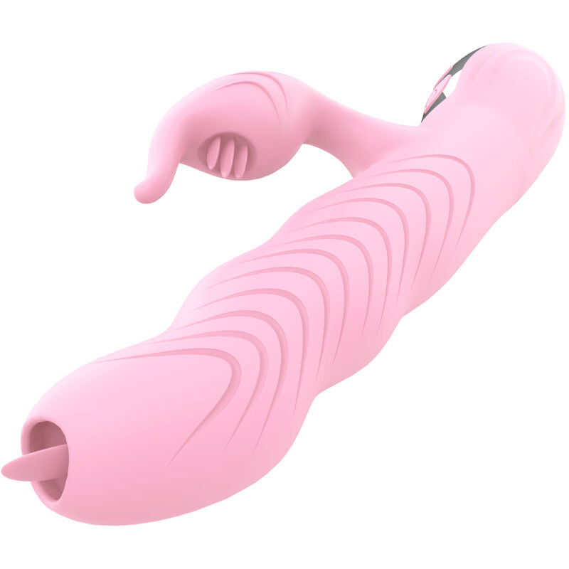 ARMONY MARCIA VIBRATOR THRUSTING DOUBLE TONGUE HEAT EFFECT PINK