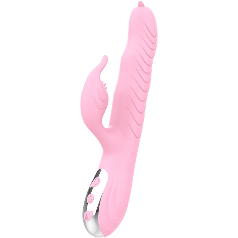 ARMONY MARCIA VIBRATOR THRUSTING DOUBLE TONGUE HEAT EFFECT PINK