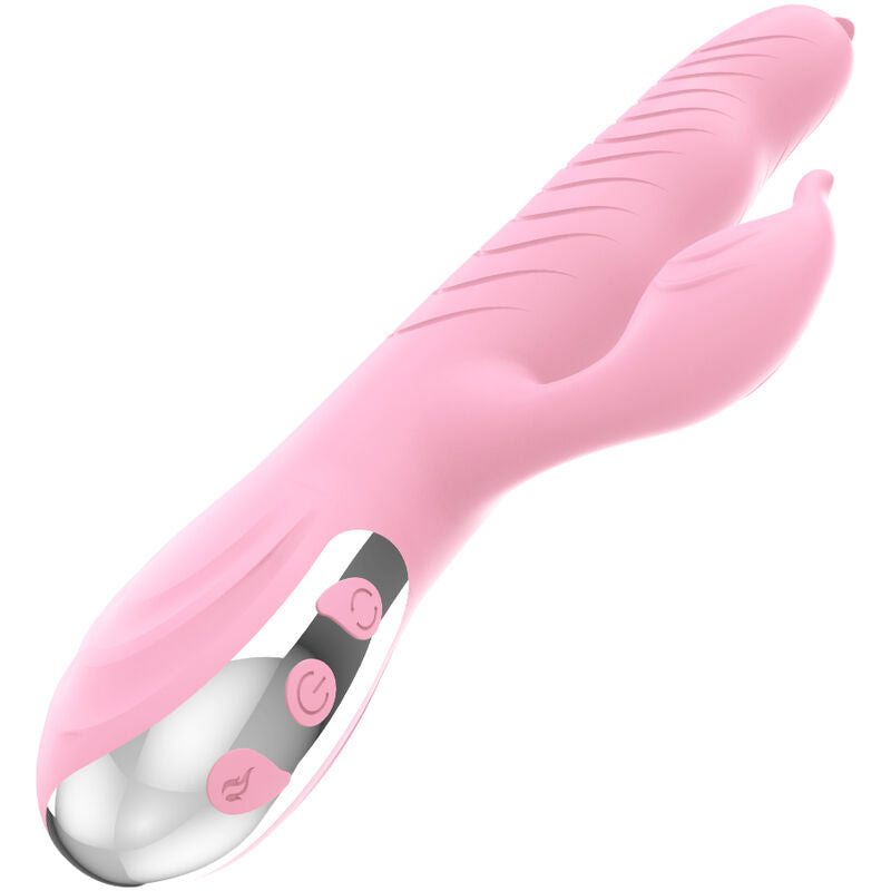 ARMONY MARCIA VIBRATOR THRUSTING DOUBLE TONGUE HEAT EFFECT PINK