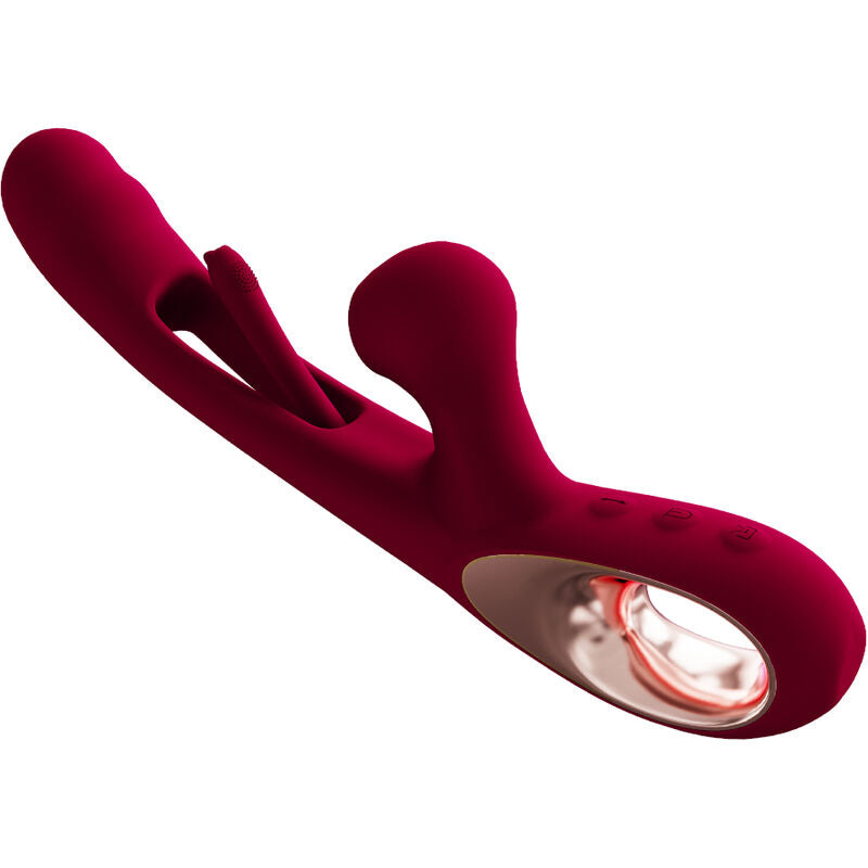 ARMONY IMPACT SWING VIBRATOR DUAL STIMULATOR MODEL 2 BORDEAUX