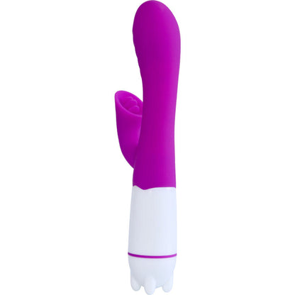 ARMONY HAPPY VIBRATOR STIMULATOR WITH VIOLET RECHARGEABLE TONGUE