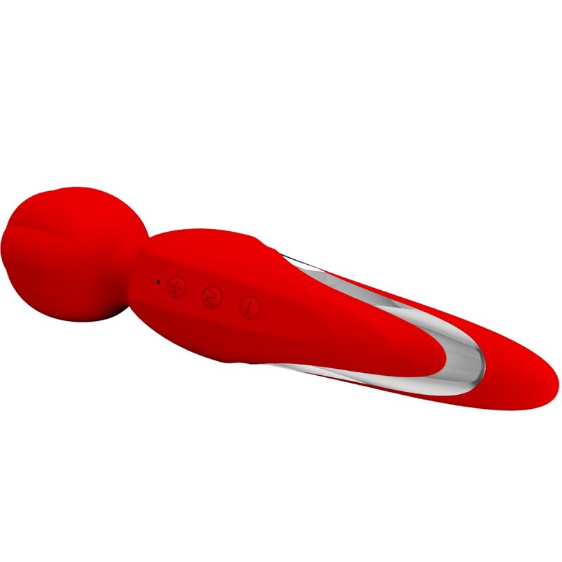 PRETTY LOVE WALTER VIBRATOR WAND RED