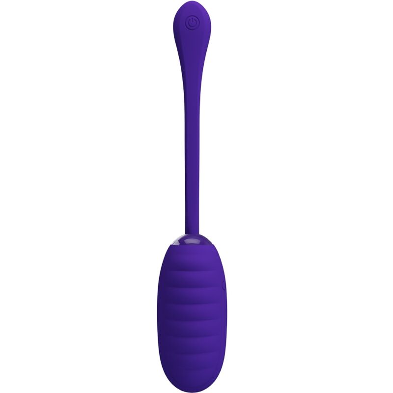 PRETTY LOVE KIRK RECHARGEABLE VIBRATING EGG PURPLE