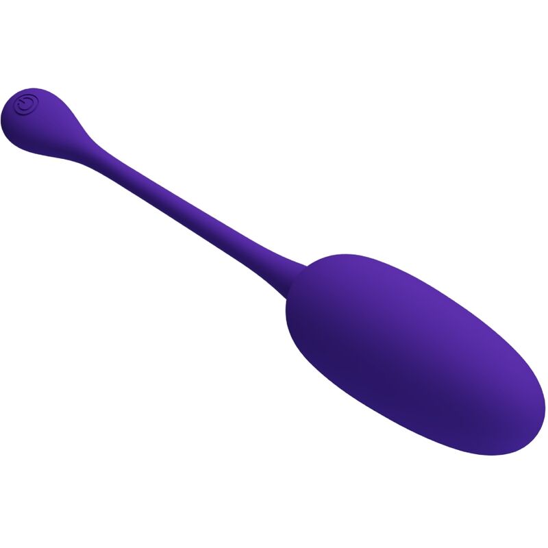 PRETTY LOVE KNUCKER PURPLE RECHARGEABLE VIBRATING EGG