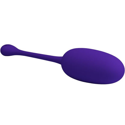 PRETTY LOVE KNUCKER PURPLE RECHARGEABLE VIBRATING EGG