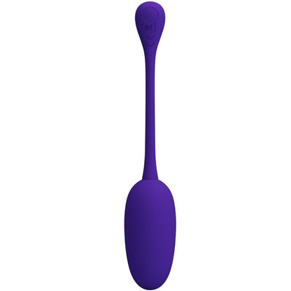 PRETTY LOVE KNUCKER PURPLE RECHARGEABLE VIBRATING EGG