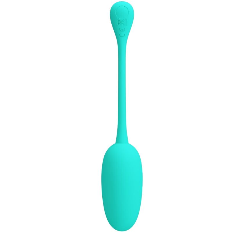 PRETTY LOVE KNUCKER WATER GREEN RECHARGEABLE VIBRATING EGG