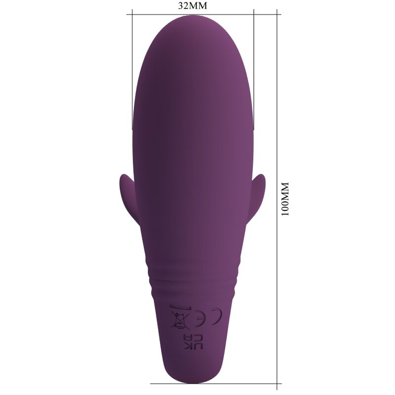 PRETTY LOVE JAYLEEN VIBRATOR APP REMOTE CONTROL PURPLE