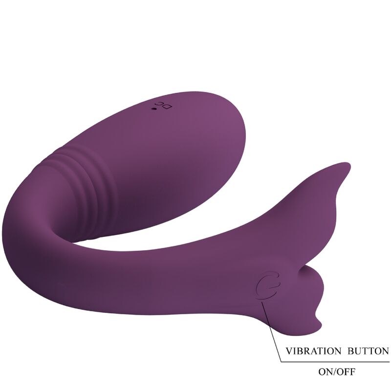 PRETTY LOVE JAYLEEN VIBRATOR APP REMOTE CONTROL PURPLE