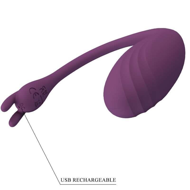 PRETTY LOVE CATALINA VIBRATOR APP REMOTE CONTROL PURPLE