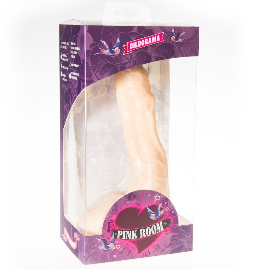 PINK ROOM NILO REALISTIC DILDO FLESH 23 CM