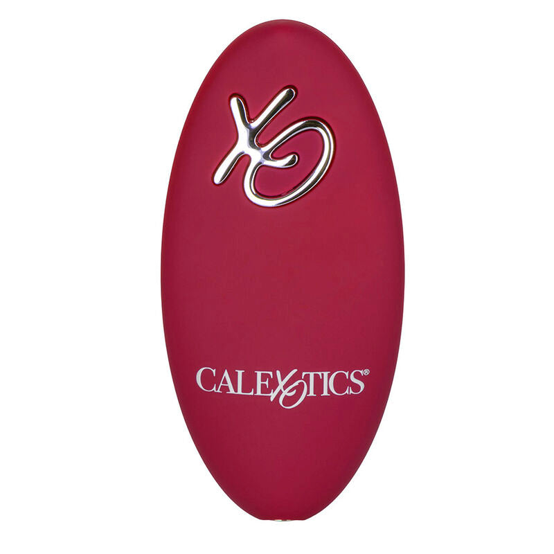 CALEXOTICS RIDER MASSAGER DOUBLE MOTOR REMOTE CONTROL RED