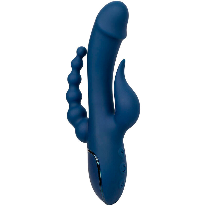 CALEXOTICS VIBRATOR TRIPLE ORGASM BLUE