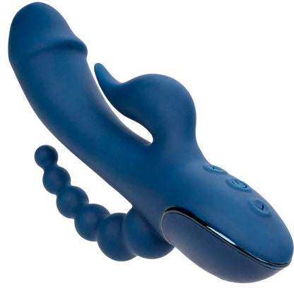 CALEXOTICS VIBRATOR TRIPLE ORGASM BLUE