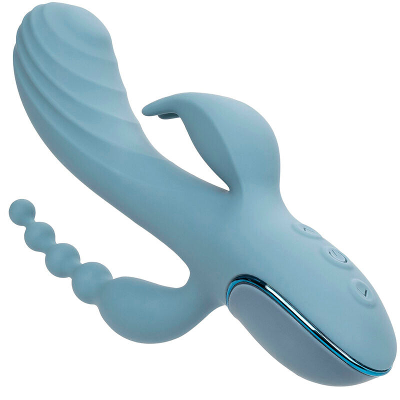 CALEXOTICS VIBRATOR TRIPLE ECSTASY GREY